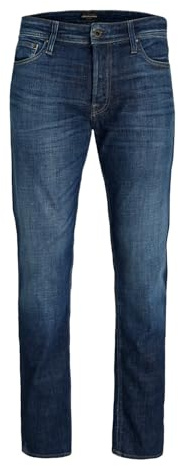 JACK & JONES Tapered Fit jeans JJIMIKE JJORIGINAL JOS 211 NOOS Tapered fit jeans, Blå denim, 28W / 32L