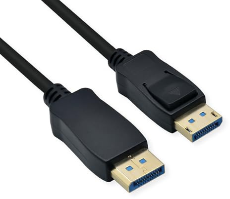 ROLINE Câble DisplayPort, v2.0, DP ST - ST, noir, 5 m