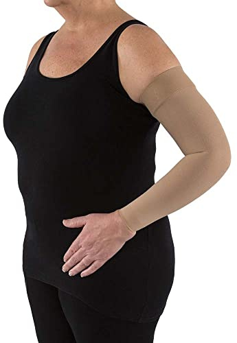 JOBST Bella Strong Compression Sleeves, 20-30 mmHg, Armsleeve, Natural, Size 6 Long