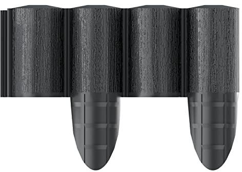 Cellfast Palizzata da giardino, recinzione Cellfast ECO 2,4 m (Antracite)