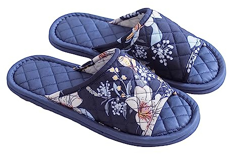 SJTJSPX Pantoufle Invités Non Jetables Pantoufle Voyage Antidérapantes Chaussons Intérieur en Coton Epais Pantoufles de Hotel Spa Chaussures de Maison Chausson Invité Lavable pour Femme Homme