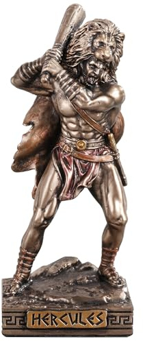Veronese Design Historische Sammelfigur Herkules, handbemalt, 9,5 cm