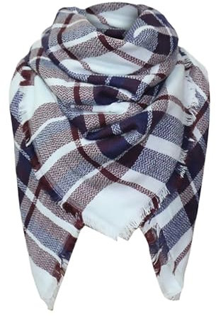 Damen Fleece Winddicht Loop-Schal Nackenwärmer mit Bommel Slouch Strick Damen für Winter Damen Loop Schal, Blue Green, Einheitsgröße Weichem Fleece Schlauchschal Winddicht Halstuch