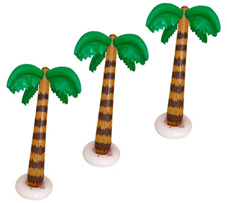 TINEASUR 3stücke Aufblasbares Sommerspielzeug Für Pool Und Strand PVC-Blumen Und Pflanzendesign Leicht Und Langlebig Für Junge Mädchen Und Erwachsene Geeignet