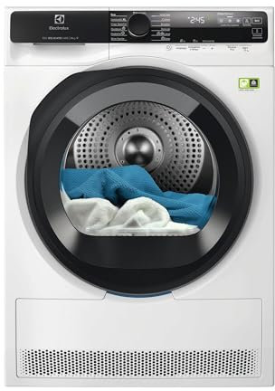 Electrolux DelicateCare Wäschetrockner 700 DelicateCare 9 kg EW7HA59GY, Klasse A+++, SensiCare- und MixCare-Technologie, WLAN-Konnektivität mit App, SmartSelect, Geräuschpegel 63 dB, Wärmepumpe, 850 x