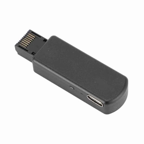 Adaptador USB JB Tool con Ethernet, Cable Tipo C, Dongle USB Plug and Play Negro, Kit de Modificación de Adaptador JB para FW 9.0 11.0, Fácil Configuración