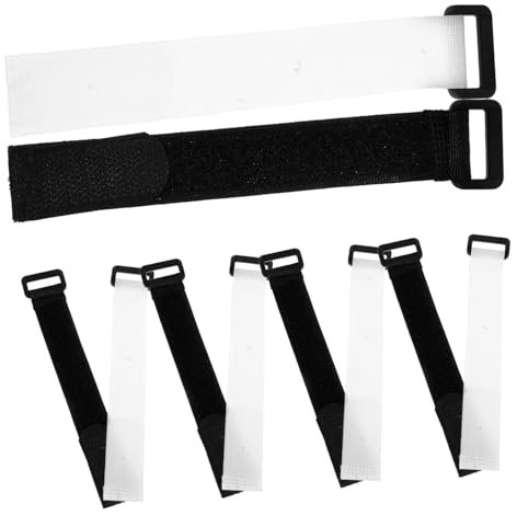 BESPORTBLE 10pcs Tie Adjustable Fishing Rod Strap Rod Carrier Straps for Fishing Pole Sleeve Bait for Travel Carriers and Sea