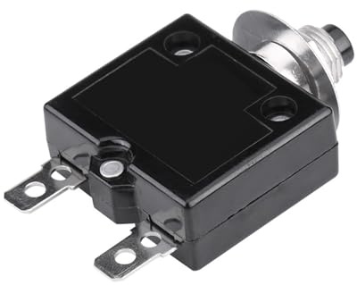 Interruttore Termico, Interruttore Automatico, Interruttore Termico con Pulsante di Ripristino, 5-30 A AC 125-250 V (30A)
