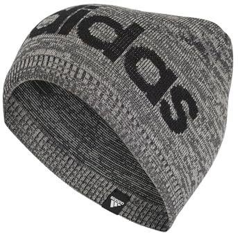 adidas Daily Beanie Wintermütze (DE/NL/SE/PL, Alphanumerisch, Einheitsgröße, Dark Grey)