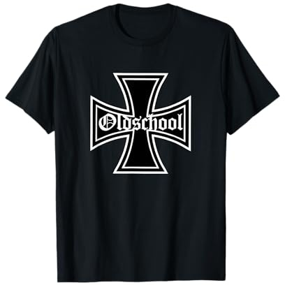 Cruz de Hierro Iron Cross Oldschool Biker Camiseta