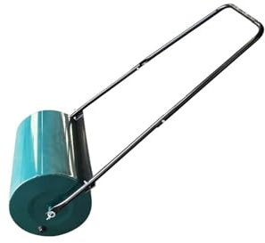Rodillo de césped de mano con rodillo de césped de hierro para jardín, ATV remolque, para tractores de césped y jardín