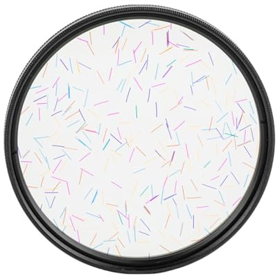 KOCKSHION Kameraobjektiv Effektfilter Fotografie Spezialeffekt Prisma Filter aus Hochwertigem Optischem Glas für DSLR und Systemkameras Robustes Metallzubehör für Kreative Lichtbrechung und
