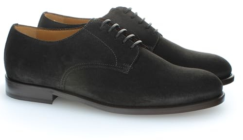 GIANO Scarpe Stringate Basse Uomo T.Moro CAMOSCIO Nr.45
