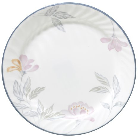 Corelle 6018541 Impressions Pink Trio 10-1/4 Dinner Plate