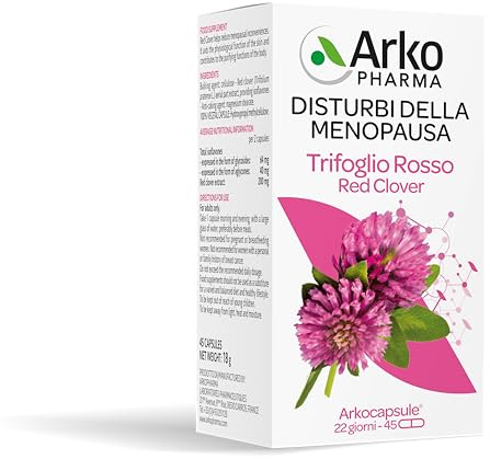 Arkopharma Integratore Alimentare Trifoglio Ro Capsule, Capsule, Standard, CTS-423, 45 Unità