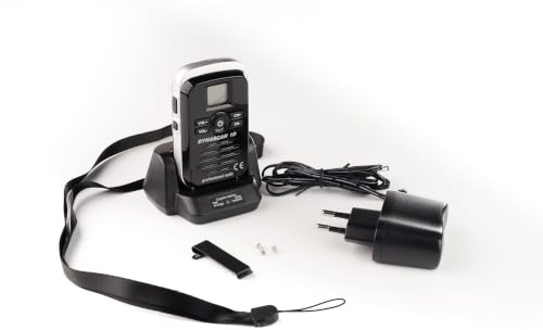 DynaScan 1D (Color Negro) - Transceptor Pmr-446 Profesional de Uso Libre Sin Licencia Ni Tasas
