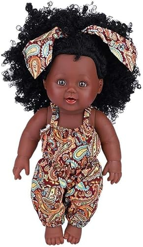 Weiche Babypuppe Künstliche Neugeborene Babypuppen Lebensechte Ganzkörper Reborn Puppe Interaktive Spiele Spielzeug für Kleinkind Mädchen Geburtstagsgeschenk (Yellow