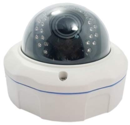 Caméra IP dôme de sécurité étanche infrarouge 1 mégapixel HD 720p avec technologie POE 30 LED infrarouges pour vision nocturne.