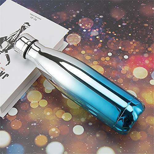 BAIAA Tazza da Viaggio Cola, Isolamento in Acciaio Inossidabile A Doppio Strato E Rivestimento A Specchio A Tenuta di Colore Freddo, Fondo Antiscivolo, 500 Ml (4)