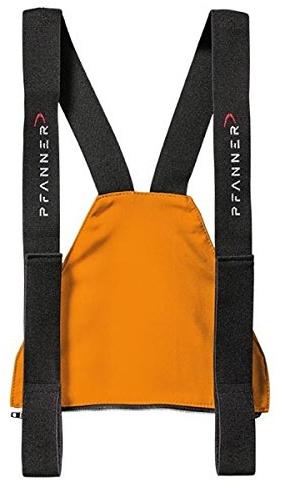 Pfanner® Zip-Latz für Schnittschutzhosen mit Nierenschutz, Farbe:orange, Größe:2