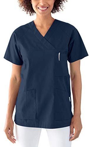 CLINIC DRESS Schlupfkasack Kasack Damen für Krankenpflege und Altenpflege 50% Baumwolle 95 Grad Wäsche