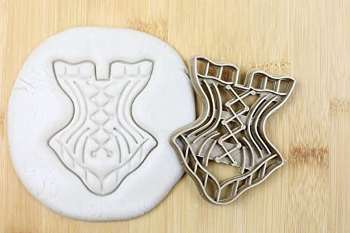 Korsett cookie cutter Fondant Keksstempel/Ausstechform keksausstecher PLA ca.8cm