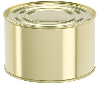 Fuduu.de Weißblechdosen, passend für Wurstherstellung, Größe 99/63, für alle Brüh - und Kochwurstsorten geeignet stapelbar, ohne Deckel, hohe Qualität, ca. 400 gr Füllgewicht, 100 Stück (ohne Deckel)