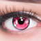 MeralenS Lentes de contacto de colores Anime Arc 3 Pink Pink Soft Motieflens para traje de vestido elegante, Cosplay, Carnaval, Halloween, 2 unidades, 1 par de lentes de color rosa, sin corrección