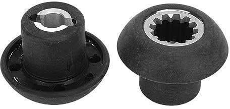 Shanrya Spare Part Blender Drive Socket Set Easy to Clean Blender Drive Socket Set Plastic Stainless Steel 2 Pcs for 5200 Series (BL-02)