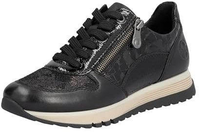 Rieker dam 49003 sneakers, svart, 38 EU, svart, 38 EU