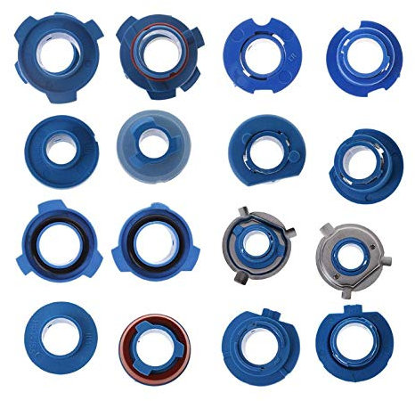 Scheinwerferadapter 2 Stück Scheinwerferlampensockel Adapter Fassungshalter 880/HB4/HB3/H11/H7/H4/H3/H1 Scheinwerfer Birnenhalter Adapter(H7)