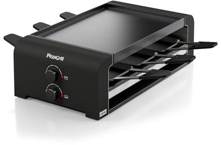 Stöckli Raclette PizzaGrill 6 Black