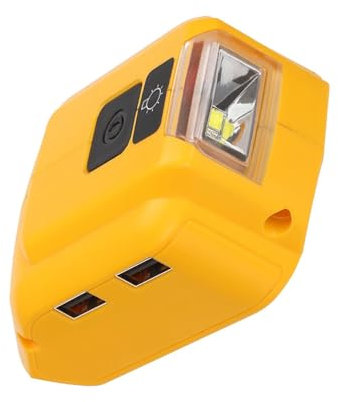 Inversor de corriente de batería, generador inversor de potencia, adaptador de batería, fuente de generador portátil con 2 salidas USB y 1 puerto CC para caravana y camping