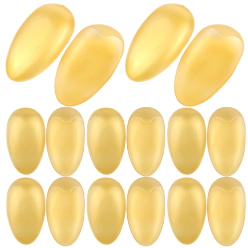 PENIKOKO 24 Protectores Auditivos para Tinte de Cabello de Plástico Amarillo, Convenientes y Fáciles de Usar para Salón de Belleza y Aplicaciones Suaves de Color