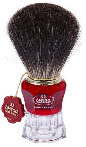 Omega 652 - Pennello da barba in puro tasso