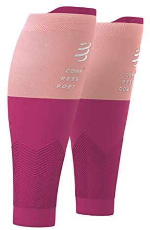 Compressport R2V2 - Manga de compresión para Las pantorrillas - Protección Muscular, Rendimiento y recuperación para el Deporte - Ultraligero y Anti-Fatiga - Correr, Ciclismo, Trail y Triatlón