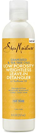 SHEA MOISTURE Weightless Hydrating Detangler 237 ml Flasche für Lockiges/welliges Haar