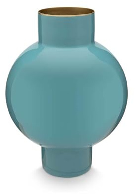 Pip Studio Vase Metal klein sea Green 18 x 24 cm