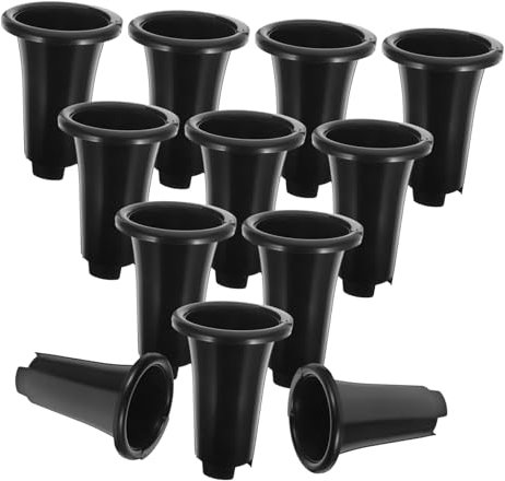 FONDOTIN Pots À Orchidées avec Trous Au Fond en Polypropylène pour La Plantation D'orchidées