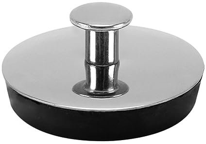 Tappo di scarico per vasca da bagno in acciaio inox, tappo di scarico universale per lavello da cucina e lavabo, tappo di scarico affidabile