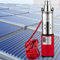 Pompa per pozzo profondo Ascensore 50m Pompa dell'acqua sommergibile in acciaio inossidabile da 3pollici 1In uscita 250W 24V Pompa sommergibile solare per Giardino Irrigazione Agricola Piscina
