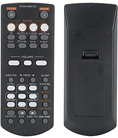 Telecomando per Lettore DVD, Telecomando Universale Controller Video DVD Accessorio Sostitutivo per Telecomando ABS Resistente per RAV28