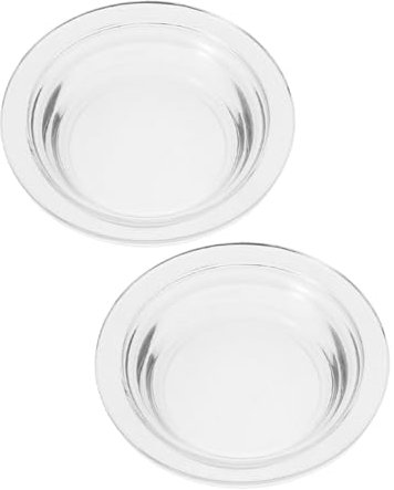 PRETYZOOM 2pièces Plaque Verre Pour Chauffe-cire Plat De Rechange Pour Chauffe-cire Plateau Pour Lampe Couvercle Pour fe-