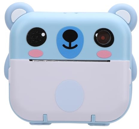 Sofortbildkamera für Kinder, 1080P HD-Digitalvideokameras mit 2 Zoll 320 X 240 TFT-Bildschirm, Unterstützt Musikwiedergabe und Gelegenheitsspiele (Blue)