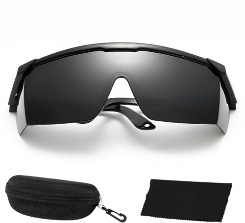 Yeria IPL 190 nm - 2000 nm Laser-Schutzbrille, Laserschutzbrille für Laser Haarentfernung, Laser Schutzbrille für UV Schutzbrille, Laser-Kosmetologie-Bediener, Augenschutz, Bräunung, Rotlichttherapie