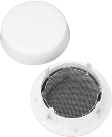 RV Roof Vent 155mm Exchange Oxidation Round Mushroom Ventilation with Mesh Screen for Campervan Yacht RV Plumbing Vent