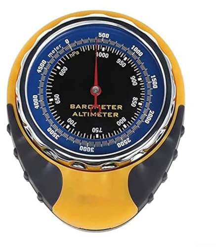Feegow Handheld Barometer Altimeter, 4 in 1 Outdoor Altimeter Barometer Thermometer, Multifunction Electronic Weather Monitor for Outdoor Adventures