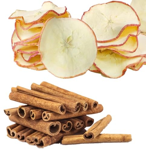 Christmas Stovetop Potpourri Dried Apple Slices and Cinnamon Sticks- Apple Spice Simmering Stovetop Potpourri for Thanksgiving, Fall Scents, Housewarming Hostess Gift, Autumn