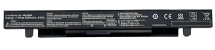 FDMOZRE A41-X550A 14.4V 6800mAh 4Cell Laptop Battery for ASUS A41-X550 X450 X550 X550C X550B X550V X450C X550CA X452EA X452C