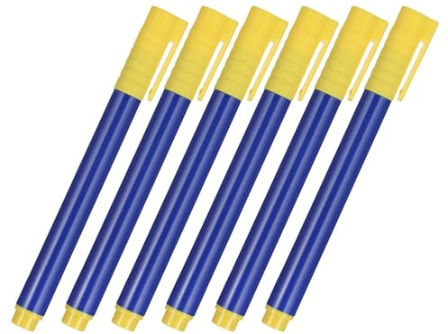 NUOBESTY 6pièces Stylo Détecteur De Faux Billets Stylo Vérificateur De Billets Détecteur De Pour Commerces Testeur De Faux à Base Eau Vérificateur De Monnaie Pour Transactions Espèces